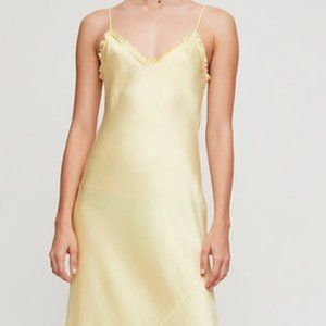 Aritzia Wilfred Wera Slip Dress